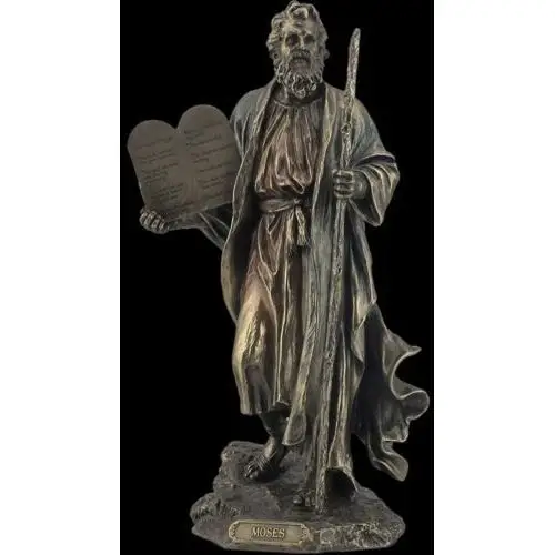 Figurka - mojżesz z tablicą przykazań (wu76128a4) Veronese