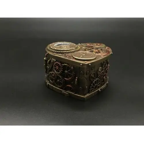 Veronese Steampunk szkatułka serce (wu77234a4)