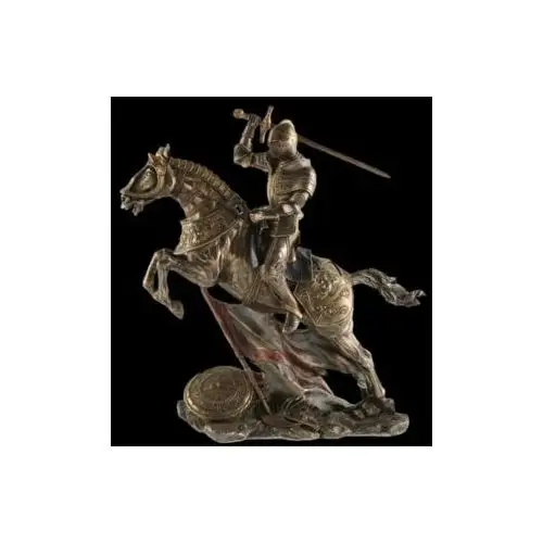 Veronese Wielki konny rycerz z mieczem i tarczą (wu73737a4)