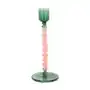 Villa collection świecznik styles 16,3 cm green-pink Sklep on-line