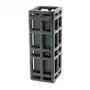 Villa Collection Wazon Lyng 11x11x30 cm Black Sklep on-line