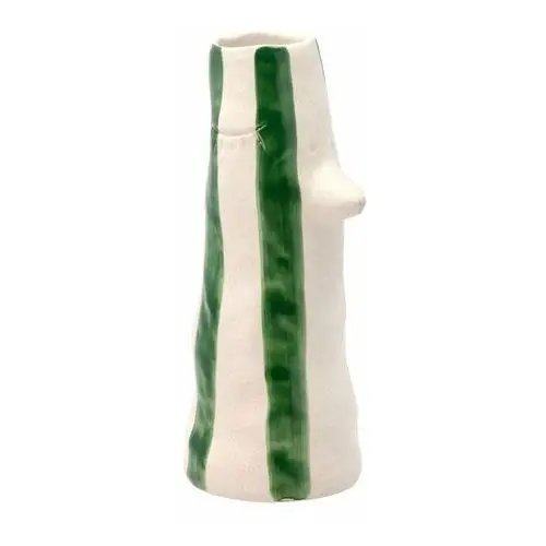 Villa Collection Wazon z dziobem i rzęsami Styles 26 cm Green