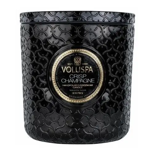 Voluspa świeca zapachowa maison noir luxe 80 godz. crisp champagne