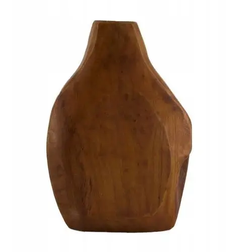 Wazon z drzewa teak 27 cm