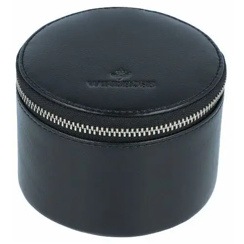 Windrose etui na biżuterię basic collection nappa leather 10 cm schwarz