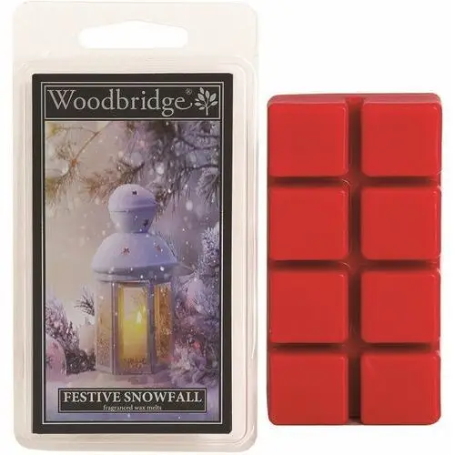 Woodbridge candle Woodbridge wosk zapachowy kostki 68 g - festive snowfall
