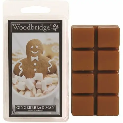 Woodbridge candle Woodbridge wosk zapachowy kostki 68 g - gingerbread man