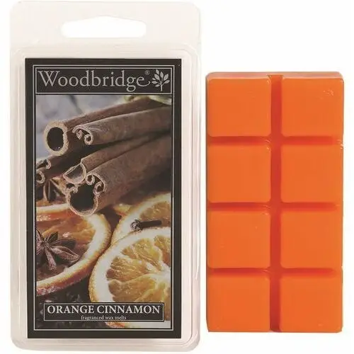 Woodbridge candle Woodbridge wosk zapachowy kostki 68 g - orange cinnamon