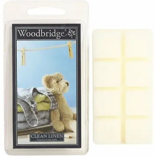 Woodbridge candles Woodbridge wosk zapachowy kostki 68 g - clean linen