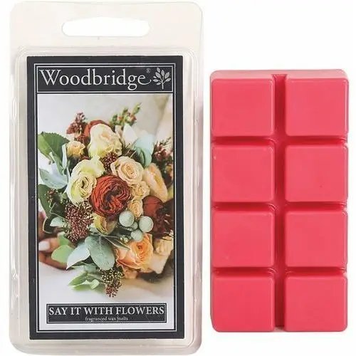 Woodbridge wosk zapachowy kostki 68 g - say it with flowers Woodbridge candles