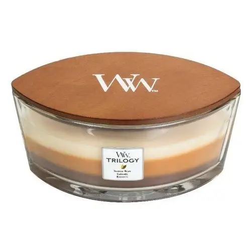 Woodwick - cafe sweets - potrójna świeca zapachowa - słodka przerwa (czas palenia: do 60 godzin)