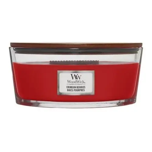 Woodwick Świeca hearthwick crimson berries