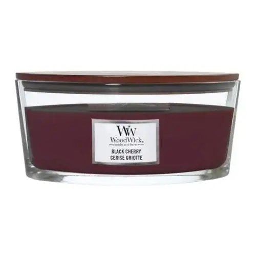 Świeca WoodWick Hearthwick Flame - Black Cherry