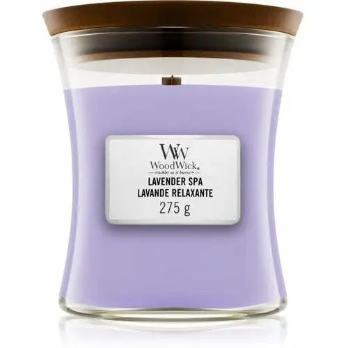 Świeca WoodWick średnia Lavender Spa - 92492E