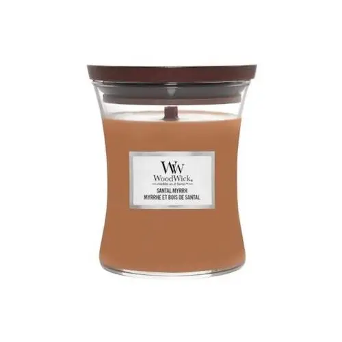 WoodWick Świeca średnia SANTAL MYRRH, CCCCCCCC-05257