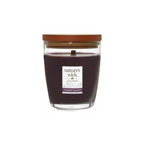 Woodwick Świeca zapachowa w szkle wildberry & jasmine