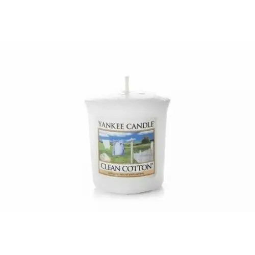 Clean cotton świeca wotywna 49 g Yankee candle