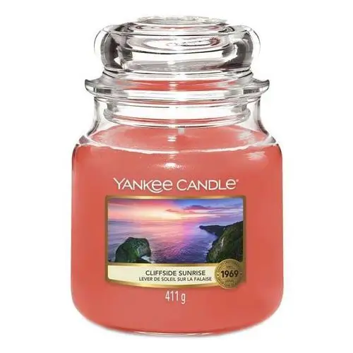 Yankee Candle Cliffside Sunrise świeczka zapachowa 411 g unisex,2