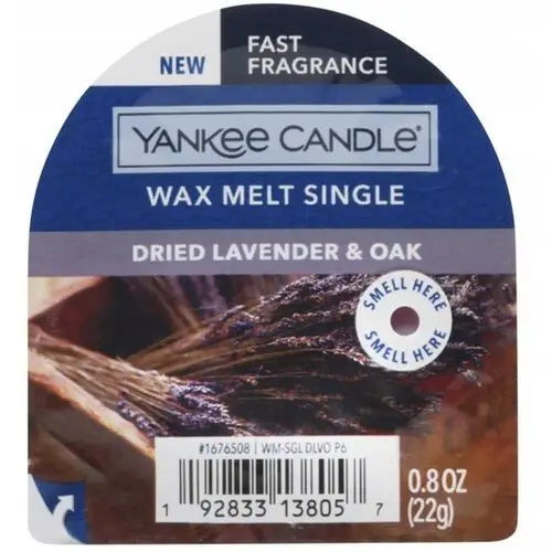 Yankee Candle Dried Lavender & Oak świeczka zapachowa 22 g unisex