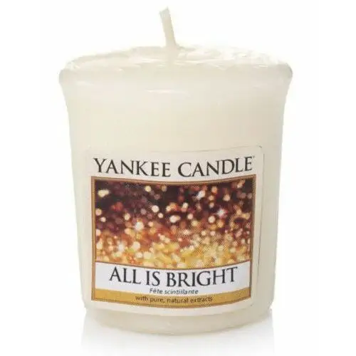 Yankee Candle sampler świeca 49g All Is Bright cytrusy i piżmo