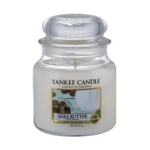 Yankee Candle Shea Butter aromatyczna świeca zapachowa słoik średni 411 g