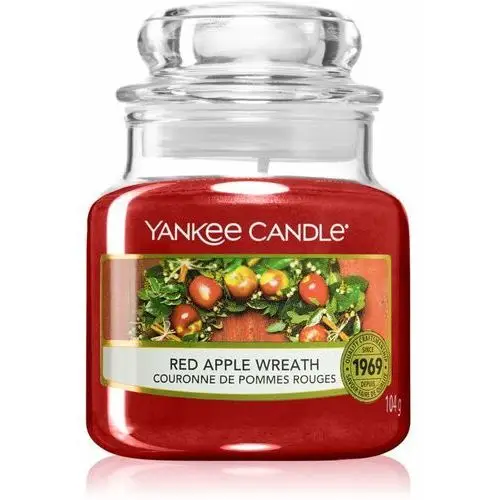świeca 104g red apple wreath Yankee candle