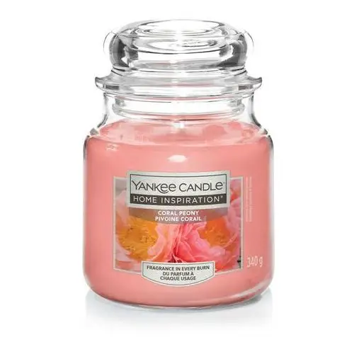 Yankee candle Świeca coral peony 340 g home inspiration