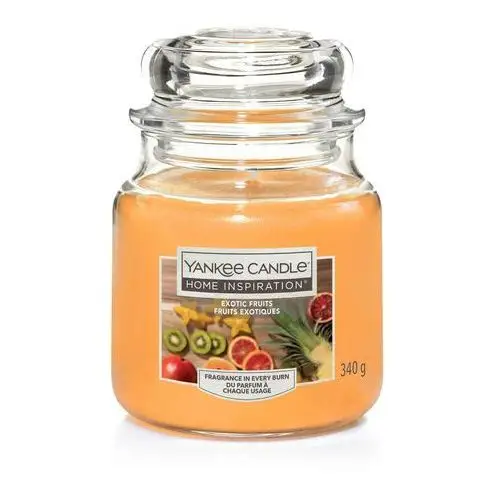 Świeca exotic fruits 340 g home inspiration Yankee candle