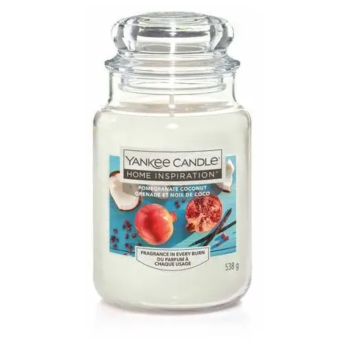 Yankee candle Świeca pomegranate coconut 538 g home inspiration