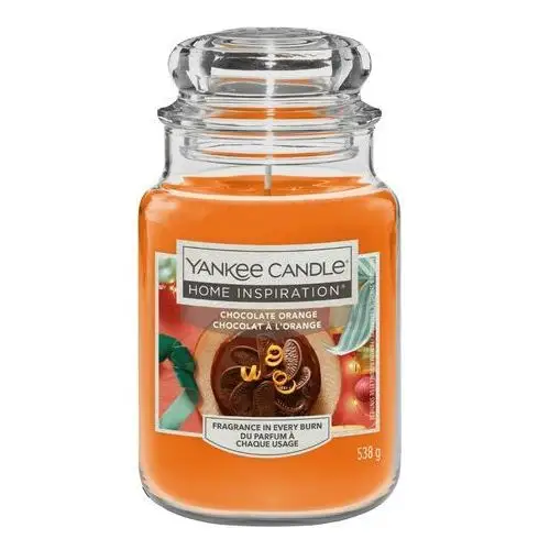 Świeca słoik chocolate orange 583g home inspiration Yankee candle