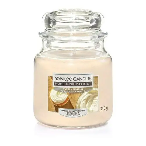 Świeca Vanilla Frosting 340 g Yankee Candle Home Inspiration