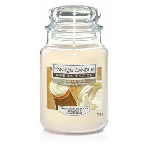 Yankee candle Świeca vanilla frosting 538 g home inspiration