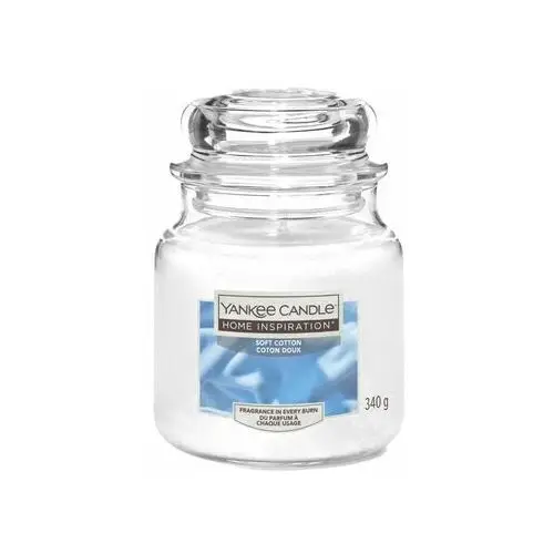 Świeca zapachowa w szkle Soft Cotton Yankee Candle