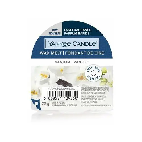 Yankee candle Vanilla - wosk zapachowy