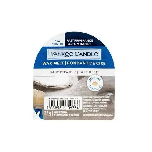 Yankee candle wosk 22g baby powder