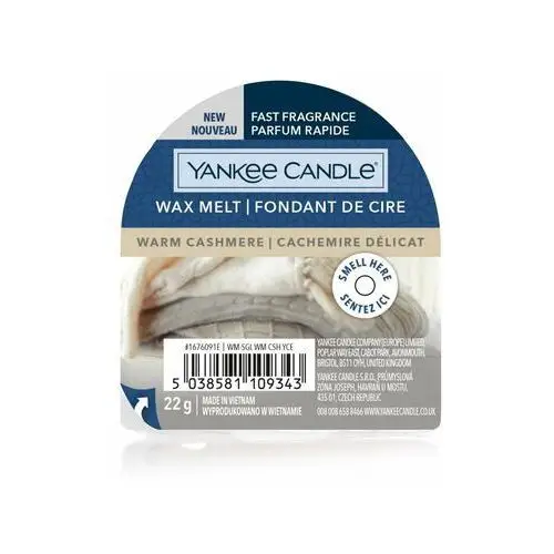 YANKEE CANDLE WOSK WARM CASHMERE 22G