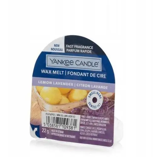 Yankee candle wosk zapachowy lemon lavender wax