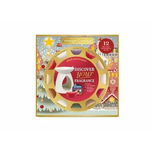 Zestaw prezentowy passport to the holidays - 12 x wosk + kominek Yankee candle