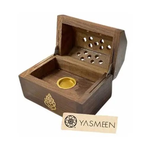 Yasmeen drewniana kadzielnica box