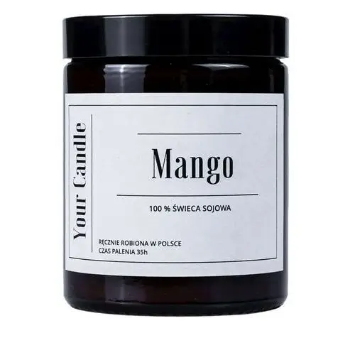 świeca sojowa mango 180 ml - your candle