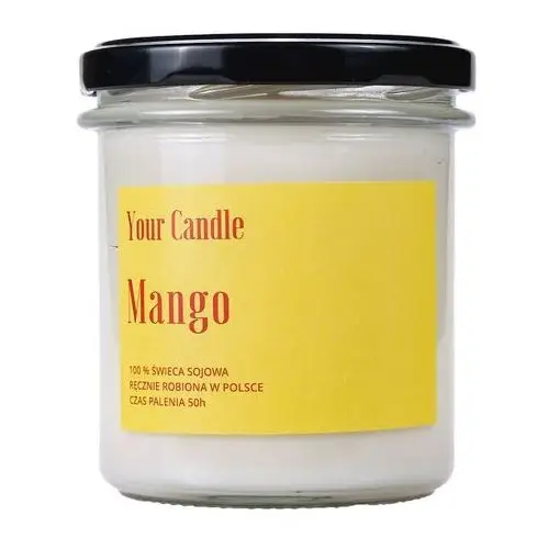 Your candle Świeca sojowa mango 300 ml