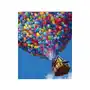 Zabawkowy zawrót głowy Obraz malowanie po numerach rama 40x50cm odlot - kolorowe balony Sklep on-line