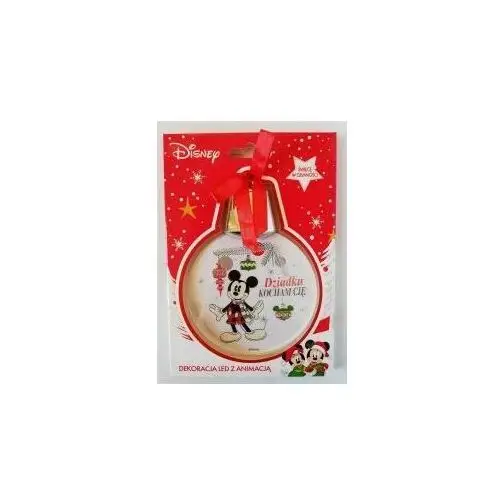 Zawieszka LED Mickey - Dziadku, Kocham Cię