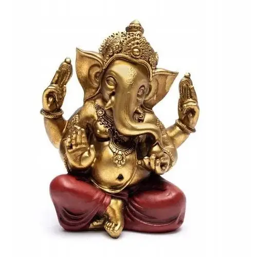 Złota figurka Ganesha